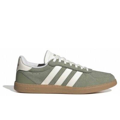 adidas Breaknet Sleek Sneaker in green white gun adidas Breaknet Sleek Sneaker in green white gun