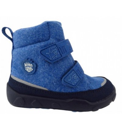 Affenzahn Elefant Comfy Wool Klettstiefel in blau Affenzahn Elefant Comfy Wool Klettstiefel in blau