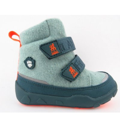 Affenzahn MID BOOT Wool Bunny Klettstiefel in petrol Affenzahn MID BOOT Wool Bunny Klettstiefel in petrol