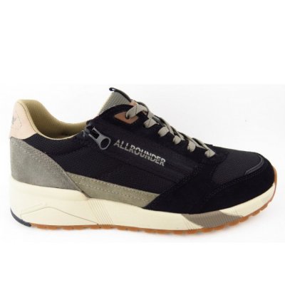 Allrounder by Mephisto SCARMARO C.SUEDE Sneaker in 2UW BLACK Allrounder by Mephisto SCARMARO C.SUEDE Sneaker in 2UW BLACK