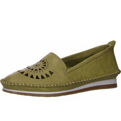 andrea conti Slipper in grün andrea conti Slipper in grün