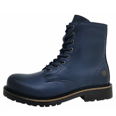 Apple of Eden Schnürstiefel in Dk. Blue