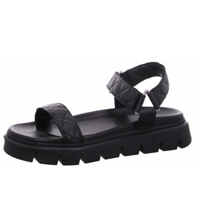 Apple of Eden Sandale in black