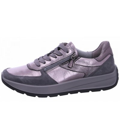 Ara New York Sneaker in 11 steel Ara New York Sneaker in 11 steel