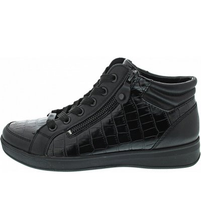 Ara Rom Schnürstiefel in schwarz