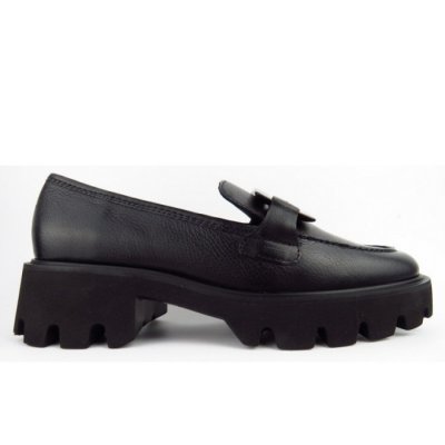 Ara OXFORD Clubcalf Slipper in SCHWARZ