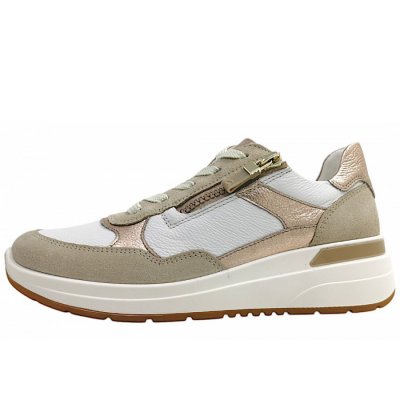 Ara Garda sportlicher Schnürer in SHELL,WEISS,SAND 25 Ara Garda sportlicher Schnürer in SHELL,WEISS,SAND 25