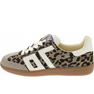 Back 70 Cloud P22 Sneaker in leopard taupe-milk