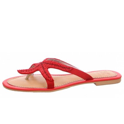 BaliBali Starfish Pantolette in 50 red BaliBali Starfish Pantolette in 50 red