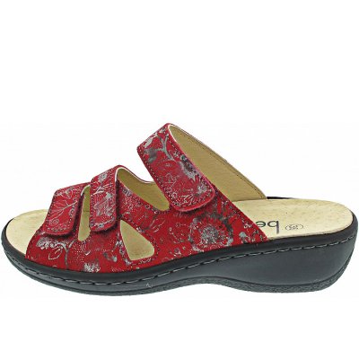Belvida Pantolette in rot Garden