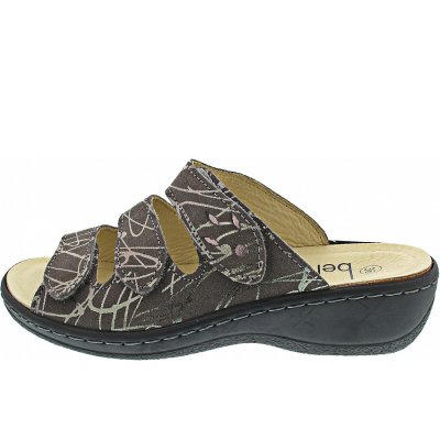 Belvida Pantolette in grau-silber Belvida Pantolette in grau-silber
