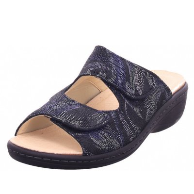 Belvida Pantolette in blau Belvida Pantolette in blau