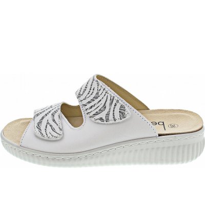 Belvida Pantolette in perle-weiss