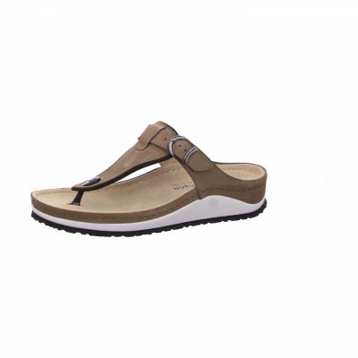 Berkemann Mila Pantolette in 497 khaki Berkemann Mila Pantolette in 497 khaki