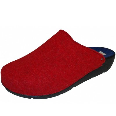 Berkemann Pantoletten in rot/blau Berkemann Pantoletten in rot/blau