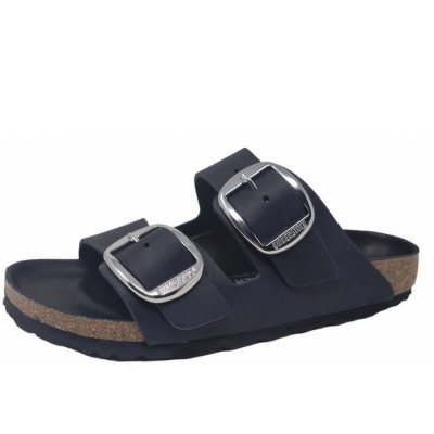 Birkenstock Arizona BIG BUCKLE Pantolette in black Birkenstock Arizona BIG BUCKLE Pantolette in black