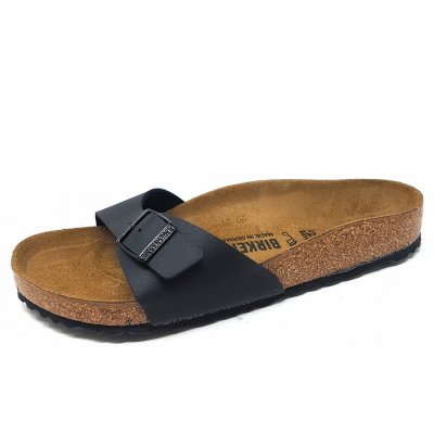 Birkenstock Madrid Pantolette in Schwarz Lack Birkenstock Madrid Pantolette in Schwarz Lack