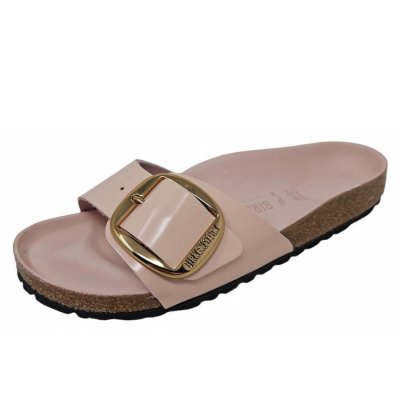 Birkenstock Madrid Big Buckle Pantolette in Highshione lt. rose Birkenstock Madrid Big Buckle Pantolette in Highshione lt. rose