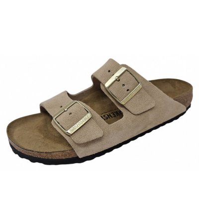 Birkenstock Arizona Pantolette in sandcastle Birkenstock Arizona Pantolette in sandcastle