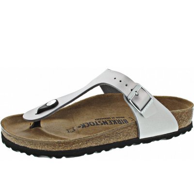 Birkenstock Gizeh BF Silber Zehentrenner in silber Birkenstock Gizeh BF Silber Zehentrenner in silber