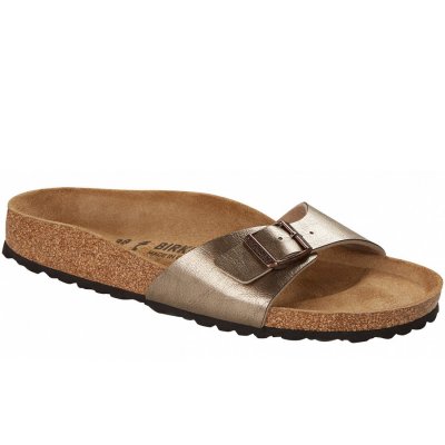 Birkenstock Madrid Pantolette in graceful taupe Birkenstock Madrid Pantolette in graceful taupe
