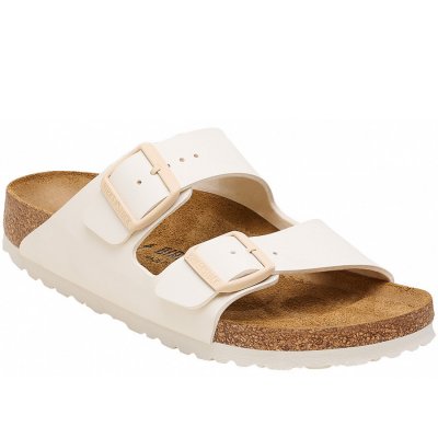 Birkenstock Arizona Pantoletten in Eggshell Birkenstock Arizona Pantoletten in Eggshell