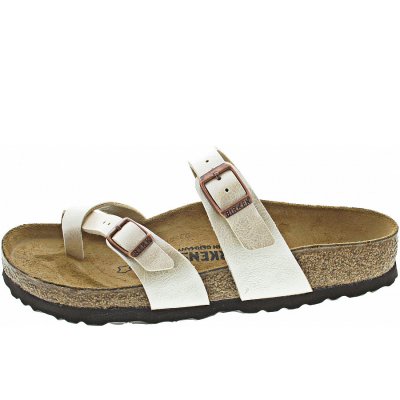 Birkenstock Mayari BF Zehentrenner in graceful pearl white Birkenstock Mayari BF Zehentrenner in graceful pearl white