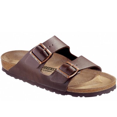 Birkenstock Pantoletten in dunkelbraun Birkenstock Pantoletten in dunkelbraun