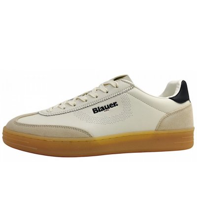 Blauer USA Grant sportlicher Schnürer in beige/black BEI/BLK