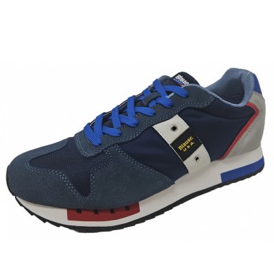 Blauer USA Queens Sneaker in navy royal Blauer USA Queens Sneaker in navy royal