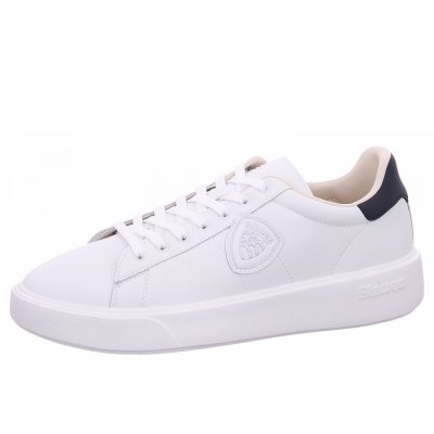 Blauer USA Buck Sneaker in white navy Blauer USA Buck Sneaker in white navy
