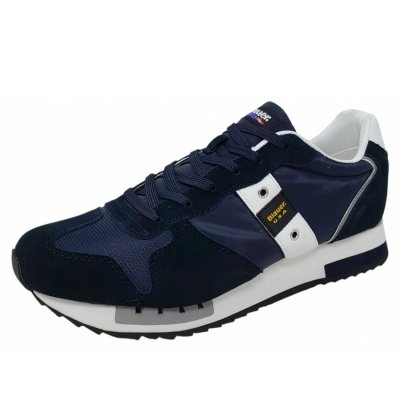 Blauer USA QUEENS 01 Sneaker in navy white Blauer USA QUEENS 01 Sneaker in navy white