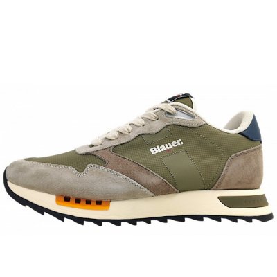 Blauer USA Ryder sportlicher Schnürer in beige/military BEI/MIL Blauer USA Ryder sportlicher Schnürer in beige/military BEI/MIL