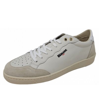 Blauer USA Murray 01 Sneaker in white beie Blauer USA Murray 01 Sneaker in white beie