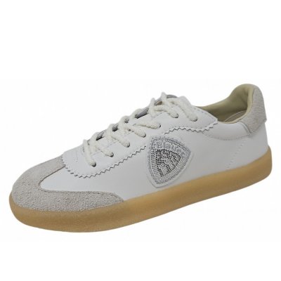 Blauer USA Aurora 01 Sneaker in white Blauer USA Aurora 01 Sneaker in white