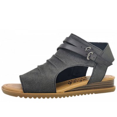 Blowfish Butterfly Sandale in washed black Blowfish Butterfly Sandale in washed black