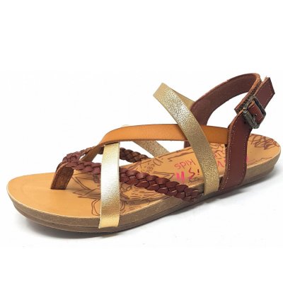Blowfish Sandale in scotch sand gold