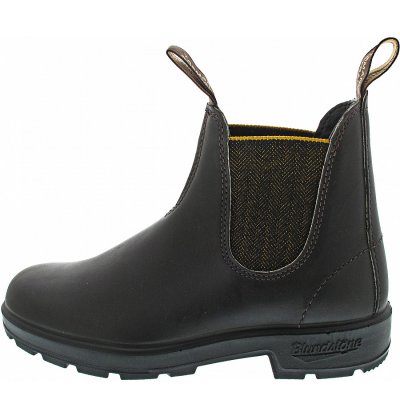 Blundstone Originals 500 Series Chelsea Boot in brown Mustard Elastic Blundstone Originals 500 Series Chelsea Boot in brown Mustard Elastic