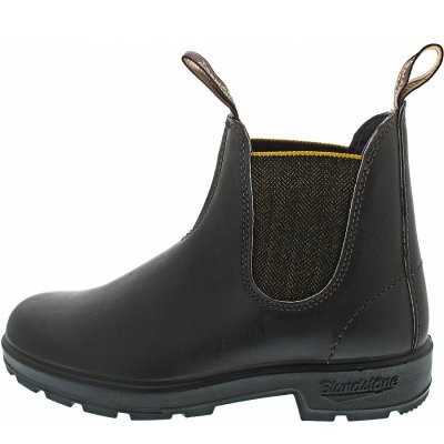 Blundstone Originals 500 Series Chelsea Boot in brown Mustard Elastic Blundstone Originals 500 Series Chelsea Boot in brown Mustard Elastic