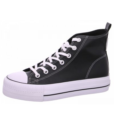 British Knights Kaya Mid PU Schnürstiefel in 02 black