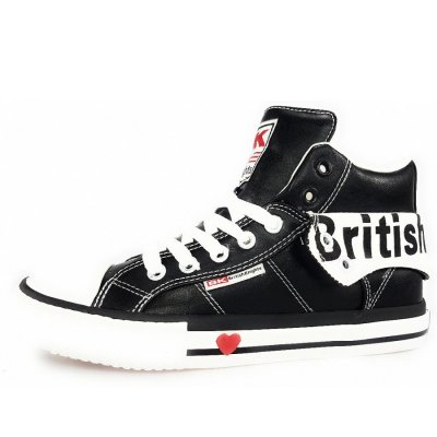 British Knights Roco Sneaker high in 03 black/ white