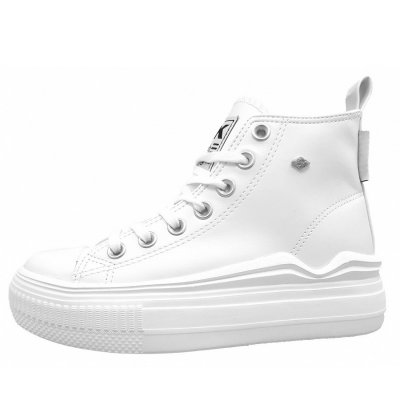 British Knights sportlicher Schnürer in white British Knights sportlicher Schnürer in white
