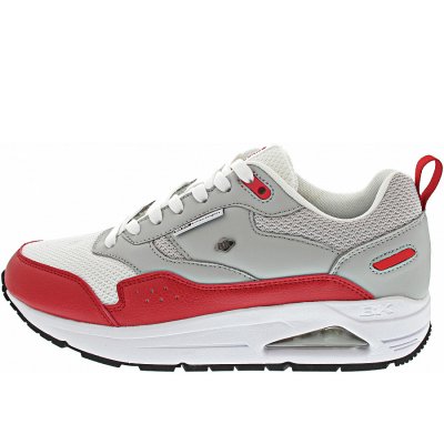 British Knights Lennox Sneaker in lt.grey-white-red British Knights Lennox Sneaker in lt.grey-white-red