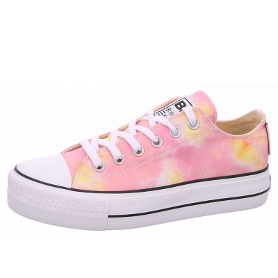 British Knights Leinenschuh in pink tie dye British Knights Leinenschuh in pink tie dye