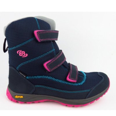 Brütting Arendal V Boots in marine/pink/tUErkis