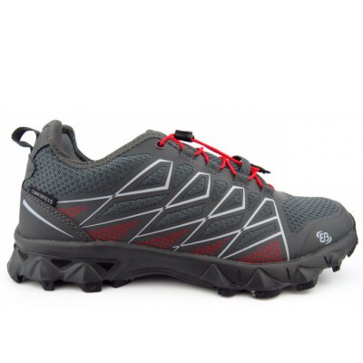 Brütting Mission TEX Laufschuh in grau/rot Brütting Mission TEX Laufschuh in grau/rot