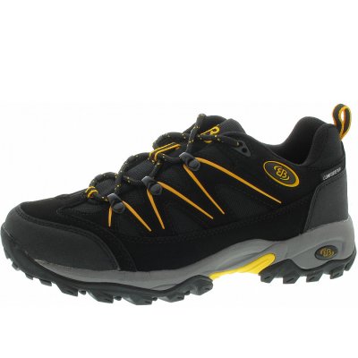 Brütting Trekkingschuh in schwarz-gelb Brütting Trekkingschuh in schwarz-gelb