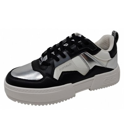 Buffalo Sneaker in black silver Buffalo Sneaker in black silver