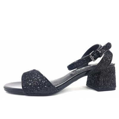 Buffalo Sandalette in black/silver Buffalo Sandalette in black/silver