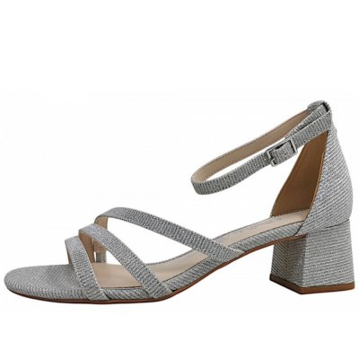 Buffalo Lilly Shine Sandalette in Silver Buffalo Lilly Shine Sandalette in Silver